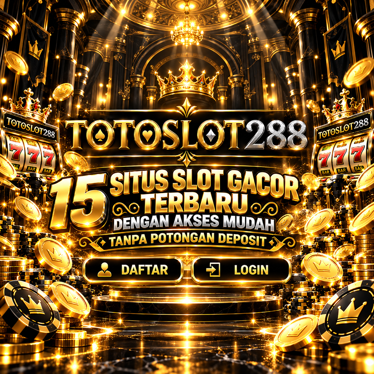 TOTOSLOT288 » 15 Situs Slot Gacor Terbaru Dengan Akses Mudah Tanpa Potongan Deposit